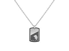 Police Stylový ocelový náhrdelník pro muže Burren PJ26464PSS/01