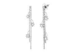 Preciosa Dlouhé náušnice s&nbsp;křišťálem Květiny Queen Spotlight 2537 00