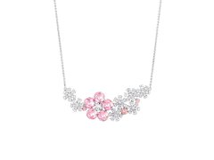 Preciosa Luxusní náhrdelník s křišťálem Preciosa Florita Bloom Pop 2647 69