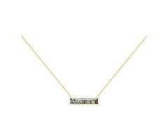 Preciosa Luxusní ocelový náhrdelník Desire s českým křišťálem Preciosa 7430Y19