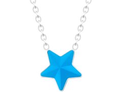 Preciosa Ocelový náhrdelník s matnou hvězdičkou Virgo Akva 7342 77