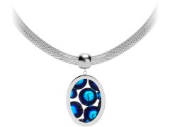 Preciosa Ocelový náhrdelník s třpytivým přívěskem Idared 7360 46