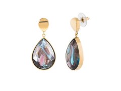 Preciosa Pozlacené náušnice s&nbsp;českým křišťálem Preciosa Aurora Spotlight 7502Y70