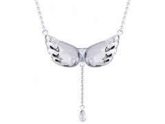 Preciosa Stříbrný náhrdelník s krystalem Crystal Wings 6064 00