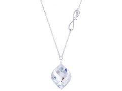 Preciosa Stříbrný náhrdelník s krystalem Faith 6025 00