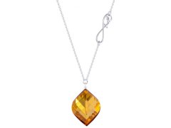 Preciosa Stříbrný náhrdelník s krystalem Faith 6025 61
