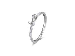 Rosato Krásný stříbrný prsten s mašličkou Allegra RZA025 50 mm