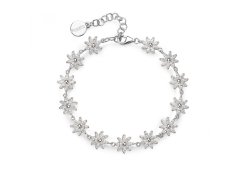 Rosato Květinový náramek s&nbsp;kubickými zirkony Gaia RZGA69