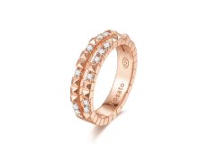 Rosato Originální bronzový prsten se zirkony Cubica RZA014 54 mm