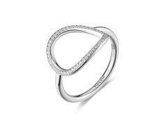 Rosato Designový stříbrný prsten s&nbsp;kubickými zirkony Sofia RZSO39 52 mm