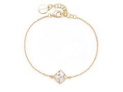 Rosato Pozlacený dámský náramek s&nbsp;kubickými zirkony Gemma RZGE20