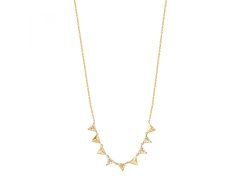 Rosato Půvabný pozlacený náhrdelník se zirkony Vittoria RZVT02