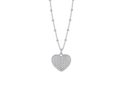 Rosato Romantický stříbrný náhrdelník Storie RZC048 (řetízek, přívěsek)