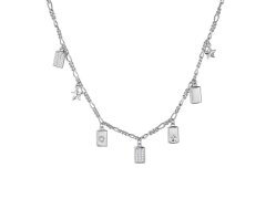 Rosato Stříbrný náhrdelník s přívěsky Futura RZFU01