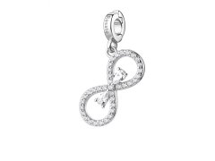 Rosato Stříbrný přívěsek Nekonečno s&nbsp;kubickými zirkony Storie RZ263R