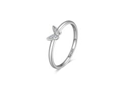 Rosato Stříbrný prsten s čirými zirkony Allegra RZA021 58 mm