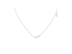 Rosefield Elegantní ocelový náhrdelník s&nbsp;krystaly JNMSS-J1327