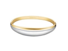 Rosefield Elegantní pevný bicolor náramek Dome JBDBD-J1218