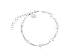 Rosefield Něžný náramek s&nbsp;čirými krystaly JBCPS-J1173
