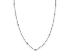 Rosefield Ocelový náhrdelník s kuličkami Iggy JDCHS-J059