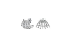 Rosefield Oslnivé ocelové náušnice s krystaly Swarovski JECCS-J1030