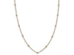Rosefield Pozlacený ocelový náhrdelník s kuličkami Iggy JDCHG-J057