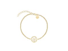 Rosefield Pozlacený náramek s&nbsp;krystaly Strom života JBTLG-J1318