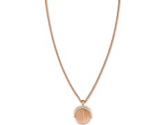 Rosefield Růžově zlacený náhrdelník s mušlí Toccombo JTNCRG-J449