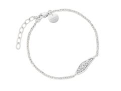 Rosefield Slušivý ocelový náramek s&nbsp;krystaly Pavé JBPLG-J1239