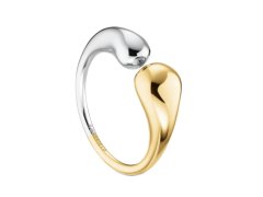 Rosefield Stylový bicolor prsten pro ženy Dome JRDD50D 56 mm