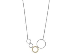S`Agapõ Bicolor náhrdelník s kruhy Sirkel SSK01