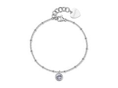 S´Agapo Jemný ocelový náramek s&nbsp;krystalem Aurora SAR62