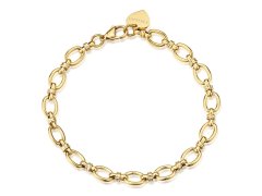 S´Agapo Moderní ocelový náramek Chunky SHK117