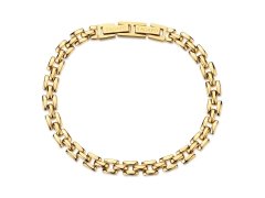 S´Agapo Moderní pozlacený náramek Ripple SRP98