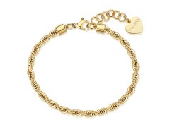 S´Agapo Něžný pozlacený náramek Valis Chunky SHK115