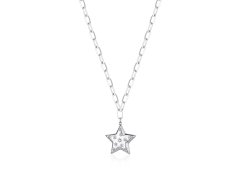 S`Agapõ Ocelový náhrdelník Hvězda s krystaly Stellar SSE02