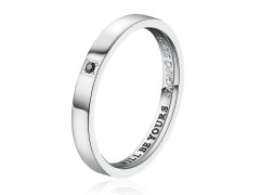 S´Agapo Pánský snubní prsten se Swarovski krystalem For Love SFV32 67 mm