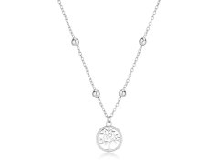 S´Agapo Slušivý ocelový náhrdelník Strom života Witch SWH10