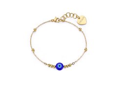 S´Agapo Stylový pozlacený náramek Boží oko Witch SWH16