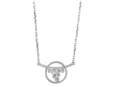 Silver Cat Stříbrný náhrdelník s čirými zirkony SC316