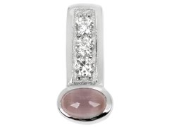 Silver Cat Stříbrný přívěsek s kočičím okem Colored stones SC175