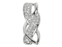 Silver Cat Třpytivý stříbrný přívěsek Classics SC110