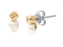 Skagen Půvabné náušnice pecky s&nbsp;pravou perlou Agnethe SKJ1881710