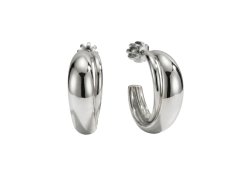 Soliter Elegantní půlkruhové náušnice ze stříbra 431 001 02727 04