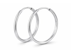 Soliter Kruhové náušnice z&nbsp;bílého zlata 231 001 00486 07