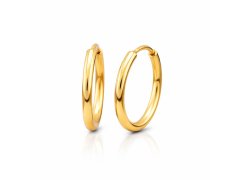 Soliter Minimalistické kruhy ze žlutého zlata 231 001 00334 00