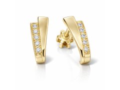 Soliter Náušnice ze žlutého zlata s&nbsp;krystaly 239 001 00575