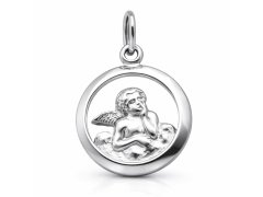 Soliter Originální stříbrný přívěsek Andělíček 441 001 01605 04