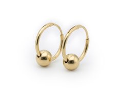 Soliter Pozlacené náušnice 2v1 Kroužky 431 001 02118 05