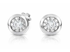 Soliter Půvabné stříbrné náušnice s&nbsp;krystaly 436 001 00530 04